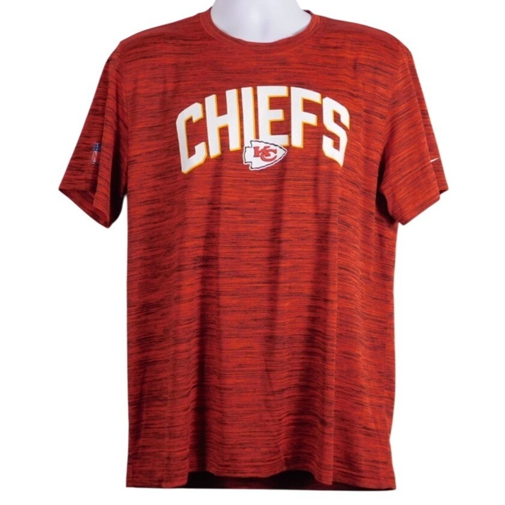 Kansas City Chiefs NFL Nike Dri-Fit Mens T-Shrit Sz Lg‎ C154
